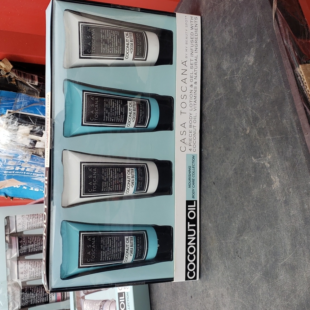 Body lotion and shower gel